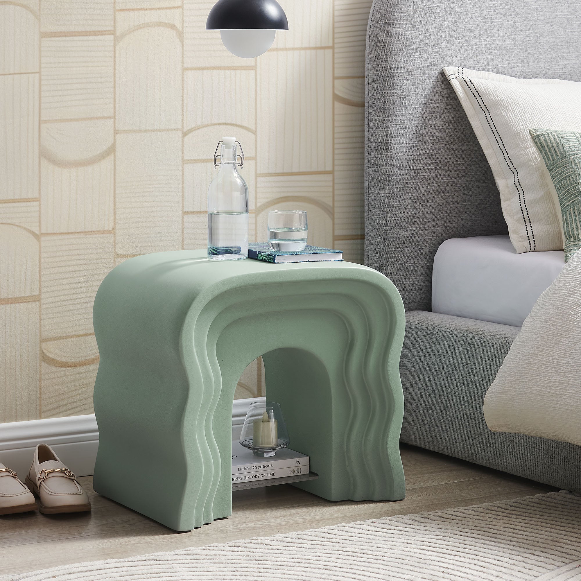 Jorin Squiggle Side Table By HouseBean