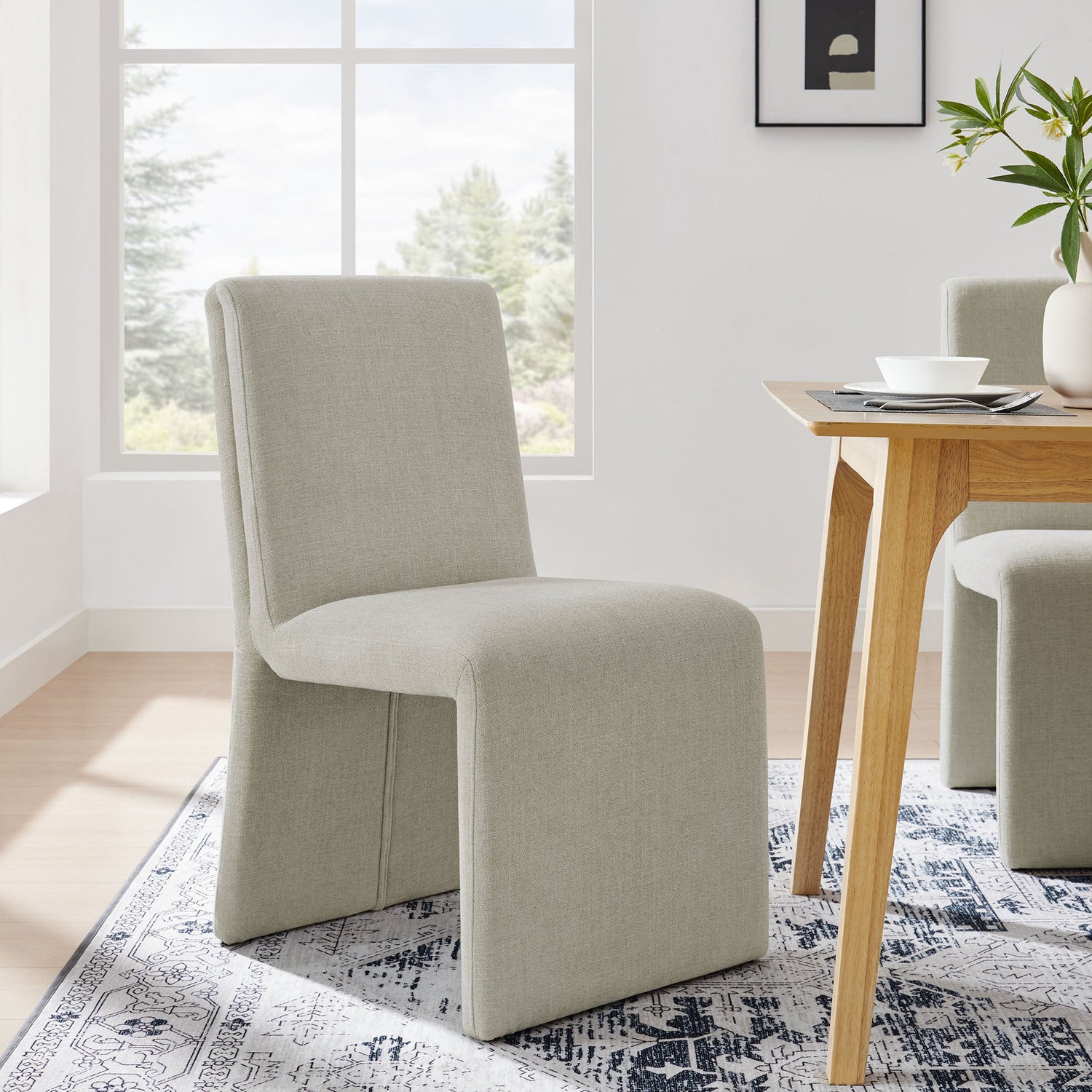 Emory Fabric Upholstered Dining Side Chair by Modway