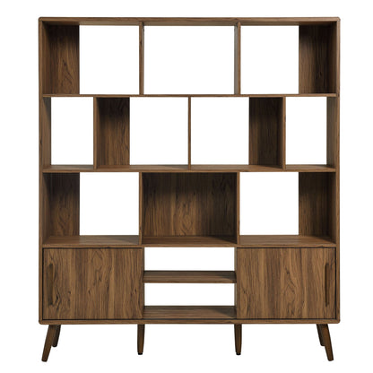 Transmit 59&quot; Bookcase with Sliding Doors by Modway