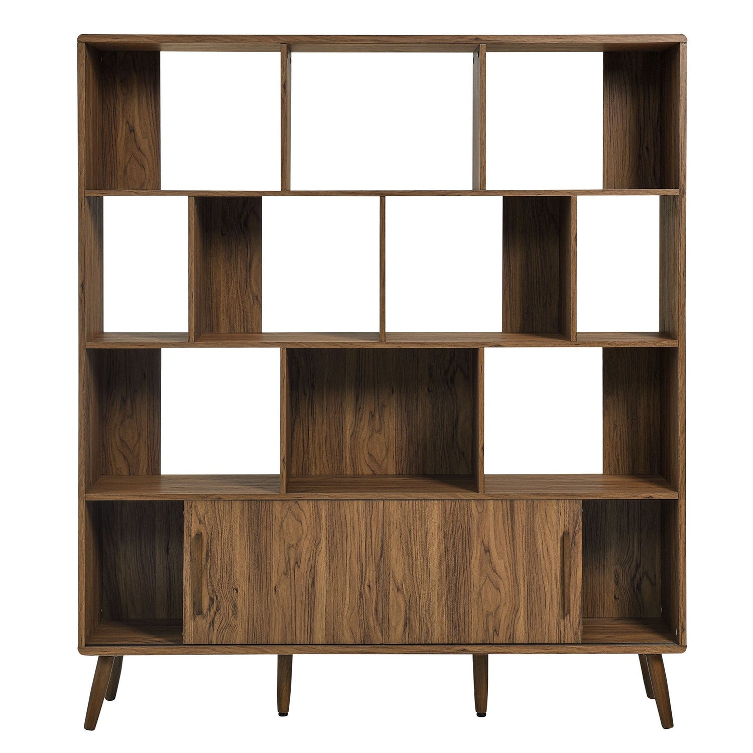 Transmit 59&quot; Bookcase with Sliding Doors by Modway