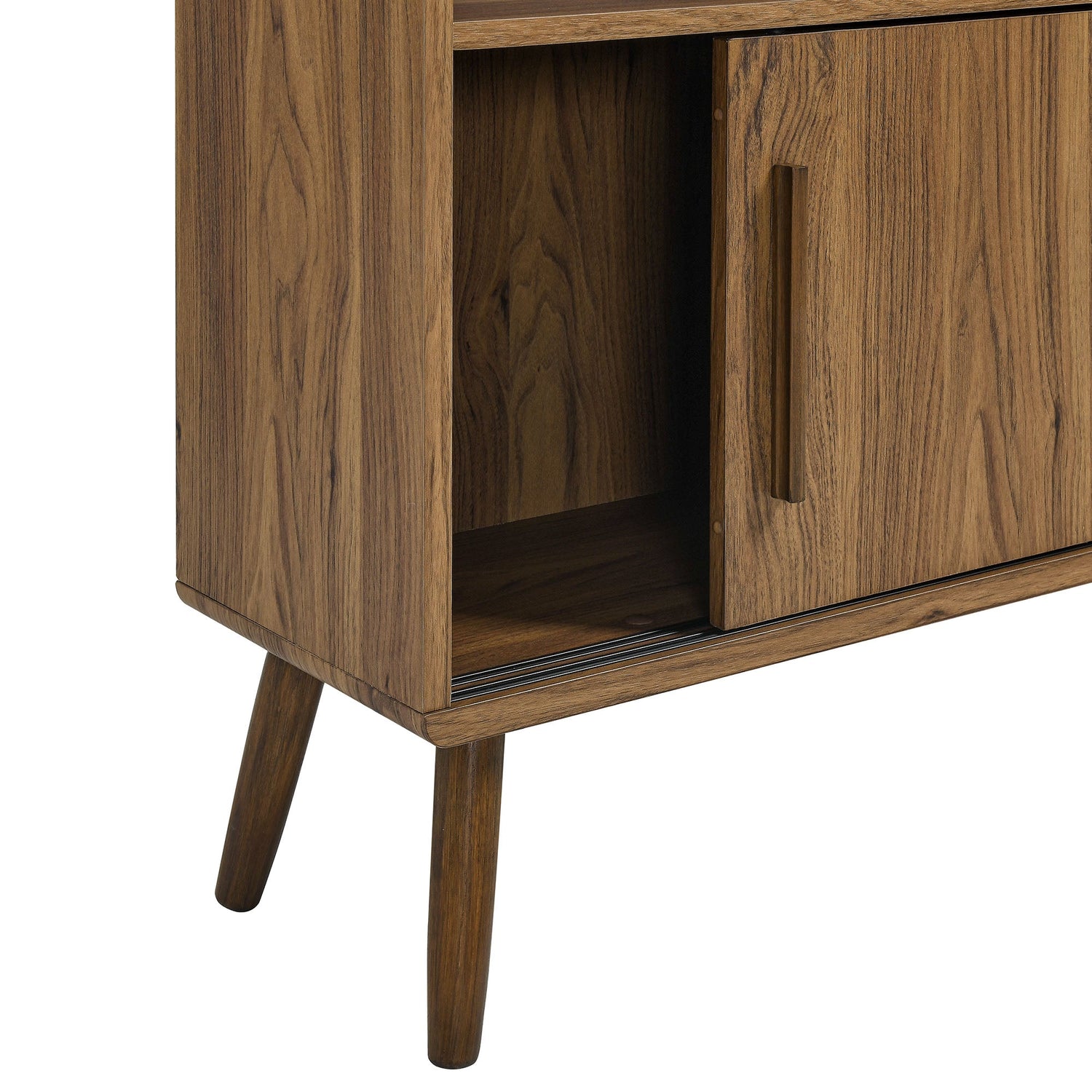 Transmit 59&quot; Bookcase with Sliding Doors by Modway