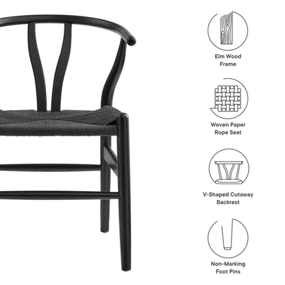 Amish 29&quot; Wood Dining Chair by Modway
