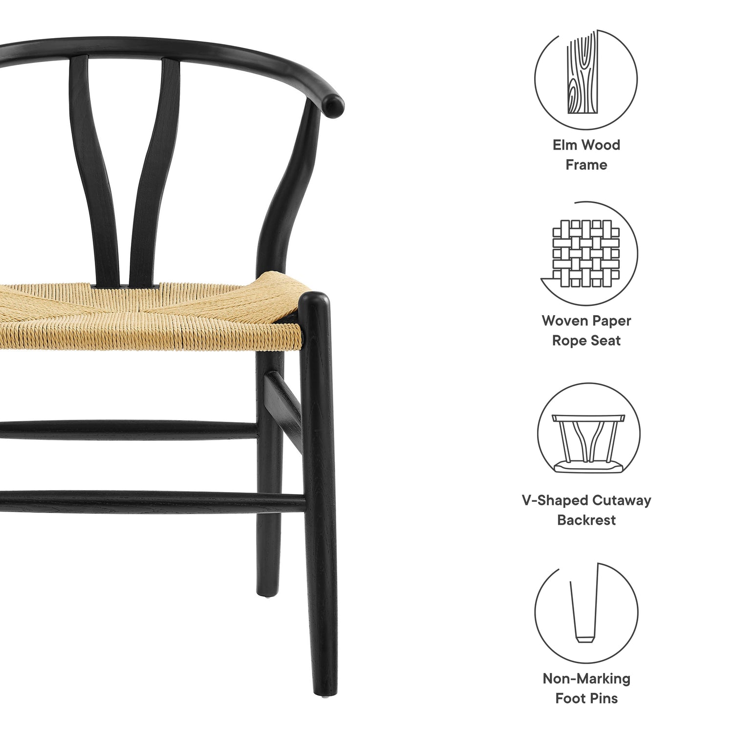 Amish 29&quot; Wood Dining Chair by Modway