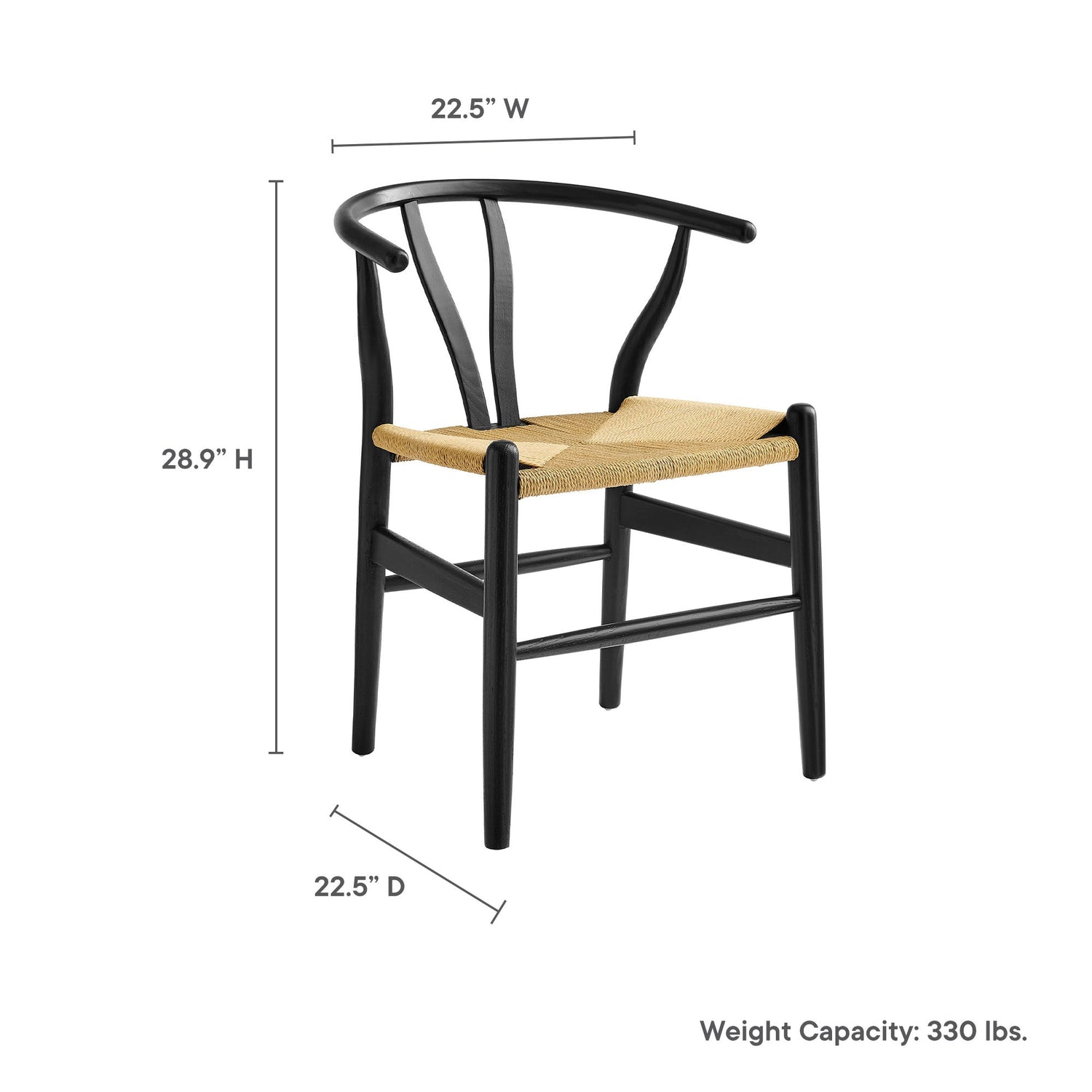 Amish 29&quot; Wood Dining Chair by Modway