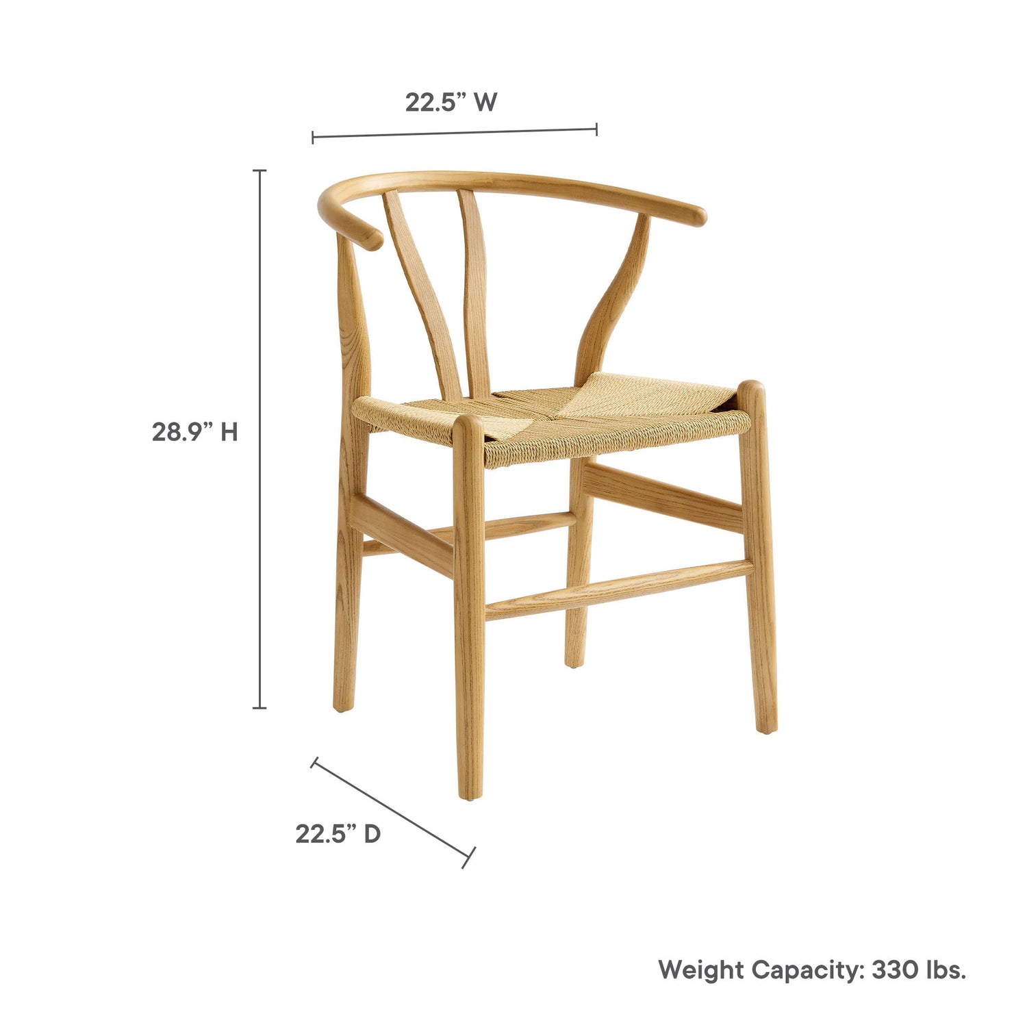 Amish 29&quot; Wood Dining Chair by Modway