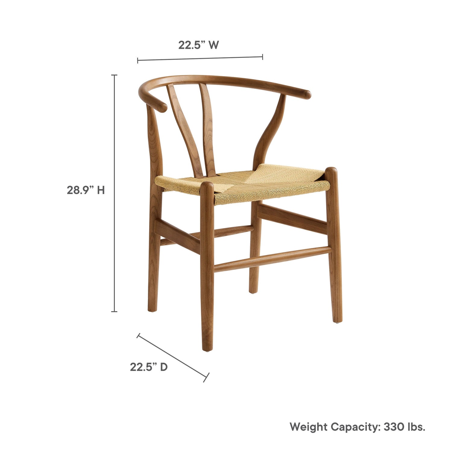 Amish 29&quot; Wood Dining Chair by Modway