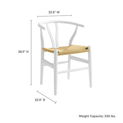 Amish 29&quot; Wood Dining Chair by Modway