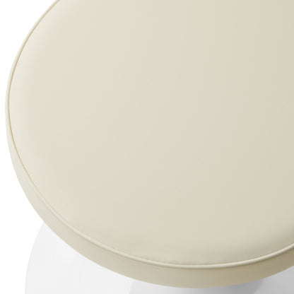 Lippa Vegan Leather Round Stool by Modway