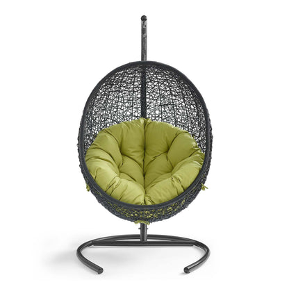 Encase Swing Outdoor Patio Lounge Chair By HouseBean