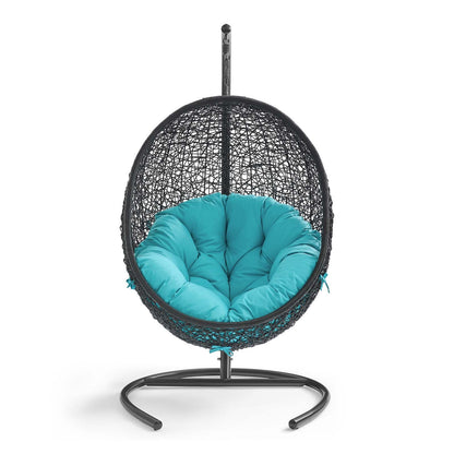 Encase Swing Outdoor Patio Lounge Chair By HouseBean