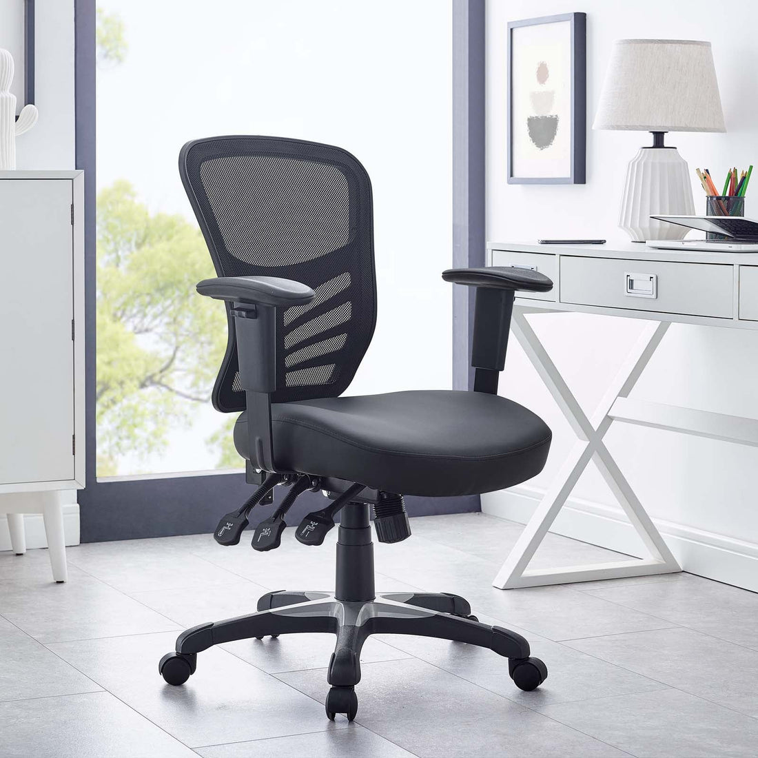 Articulate Vinyl Office Chair By HouseBean