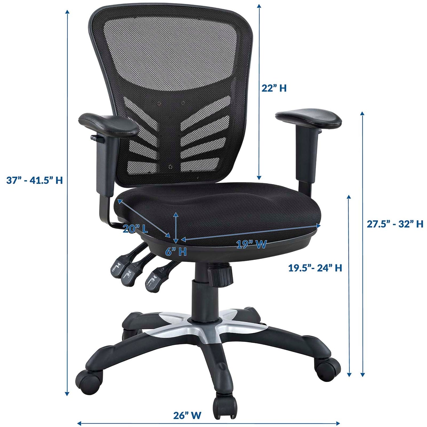 Articulate Mesh Office Chair By HouseBean