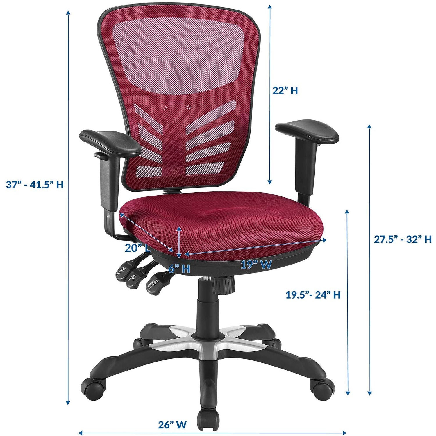 Articulate Mesh Office Chair By HouseBean