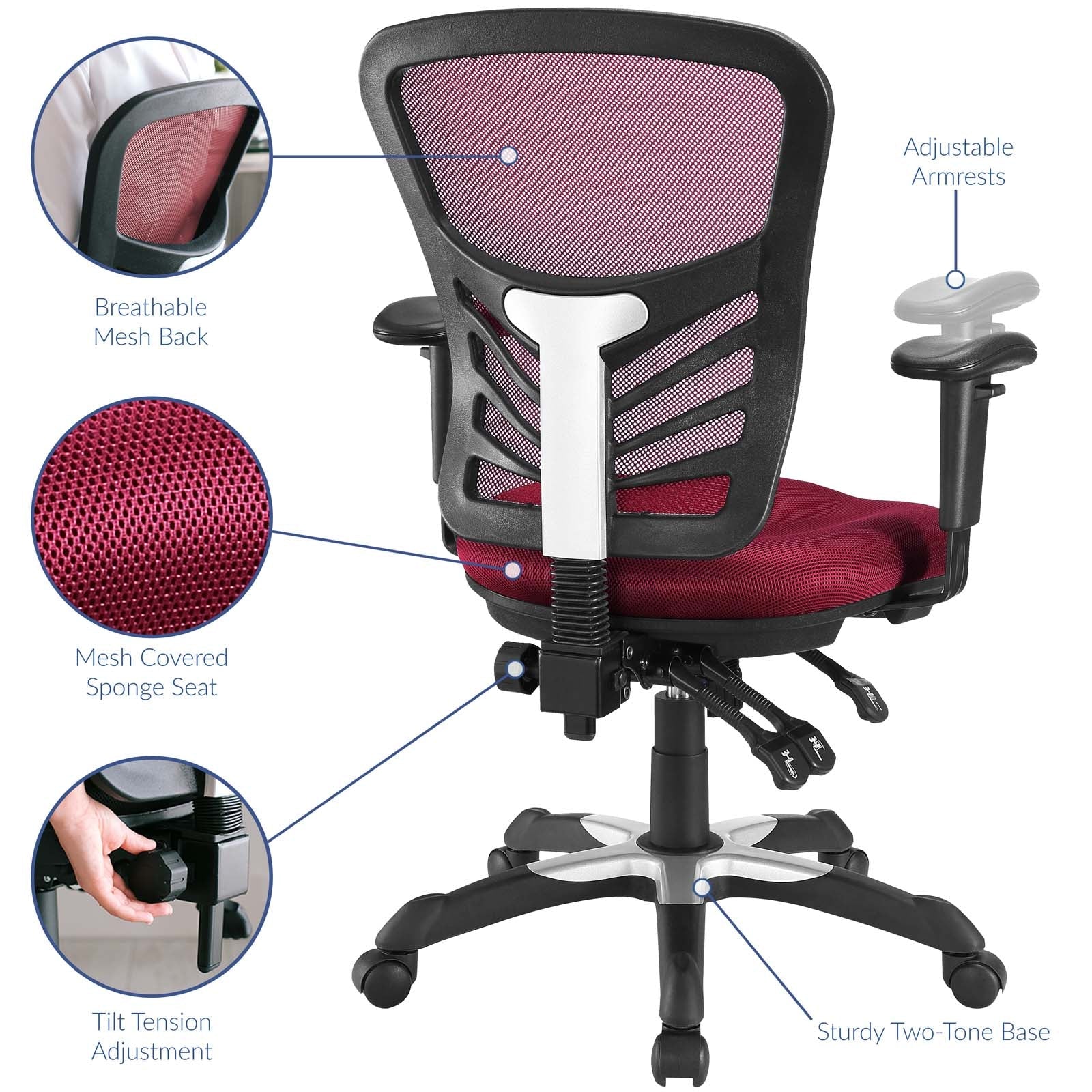 Articulate Mesh Office Chair By HouseBean