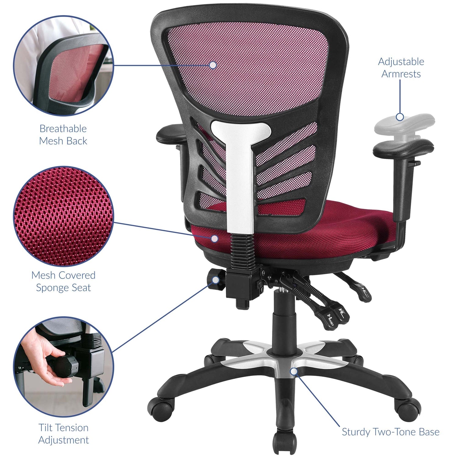 Articulate Mesh Office Chair by Modway