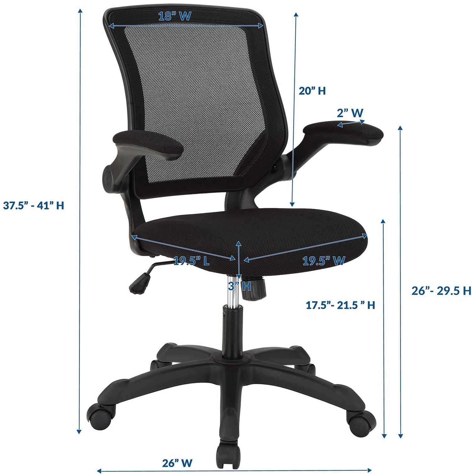 Veer Mesh Office Chair By HouseBean