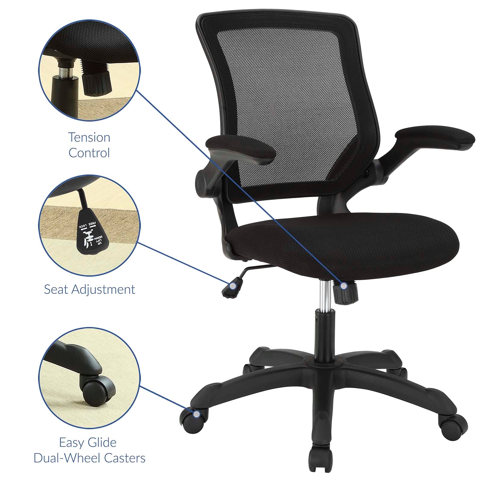 Veer Mesh Office Chair By HouseBean