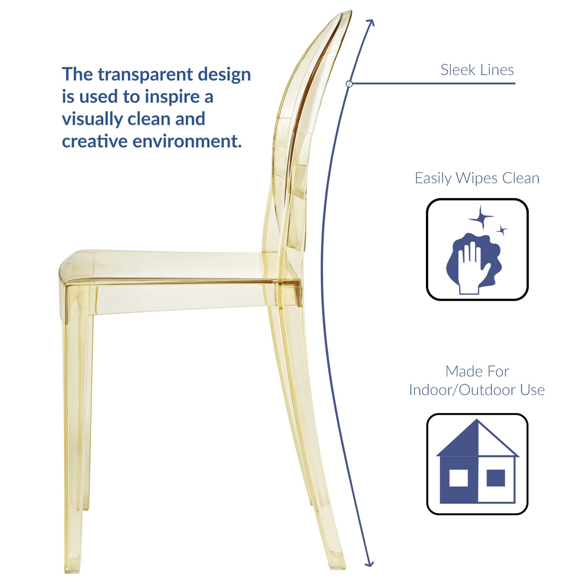 Casper Dining Chairs Set of 2 by Modway