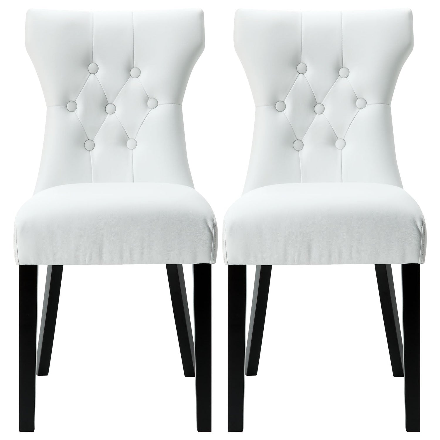 Silhouette Dining Chairs Set of 2 By HouseBean