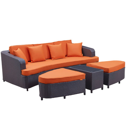 Monterey 4 Piece Outdoor Patio Sofa Set By HouseBean