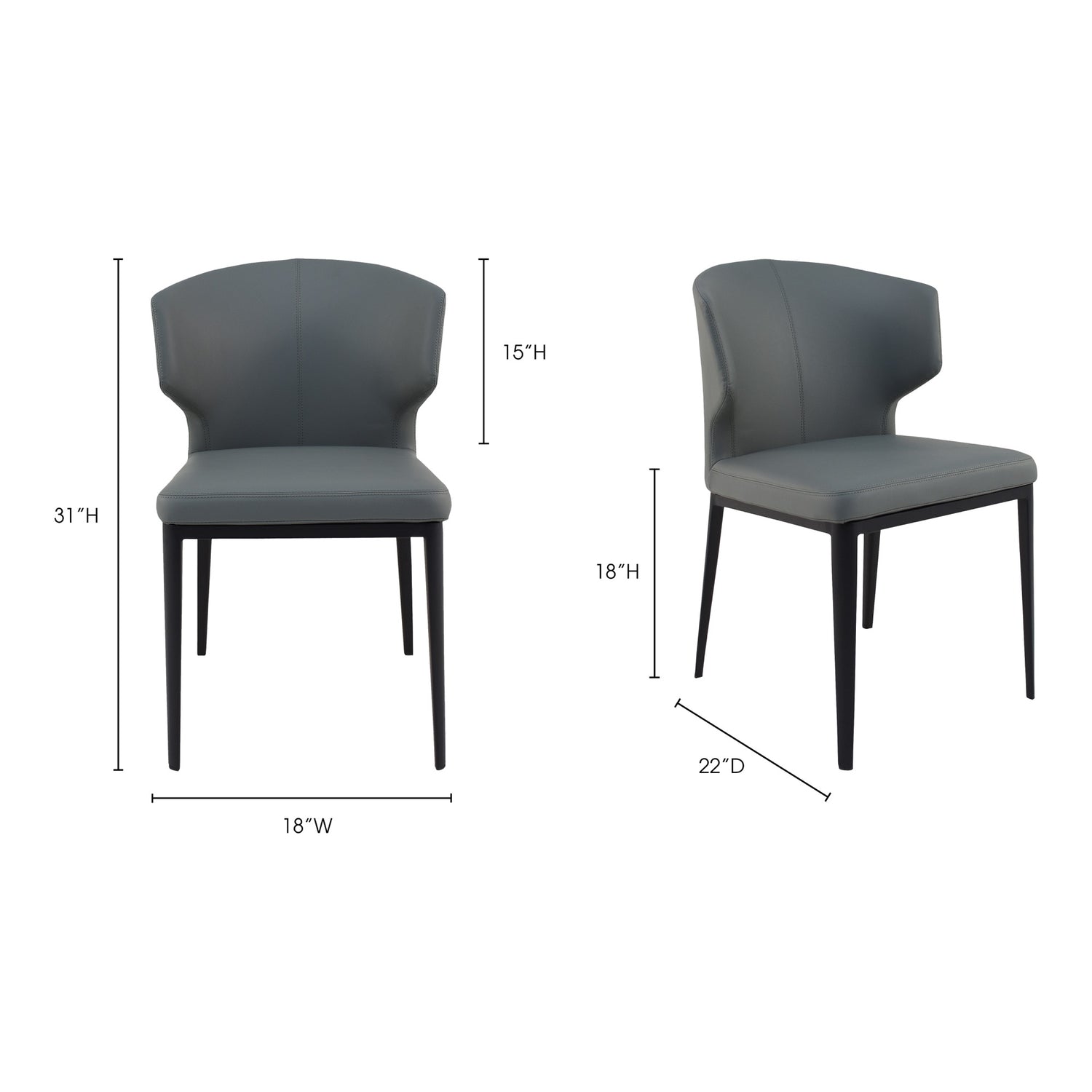 Roge Bar Stool Teal Bar Stools, Blue / Steel Legs