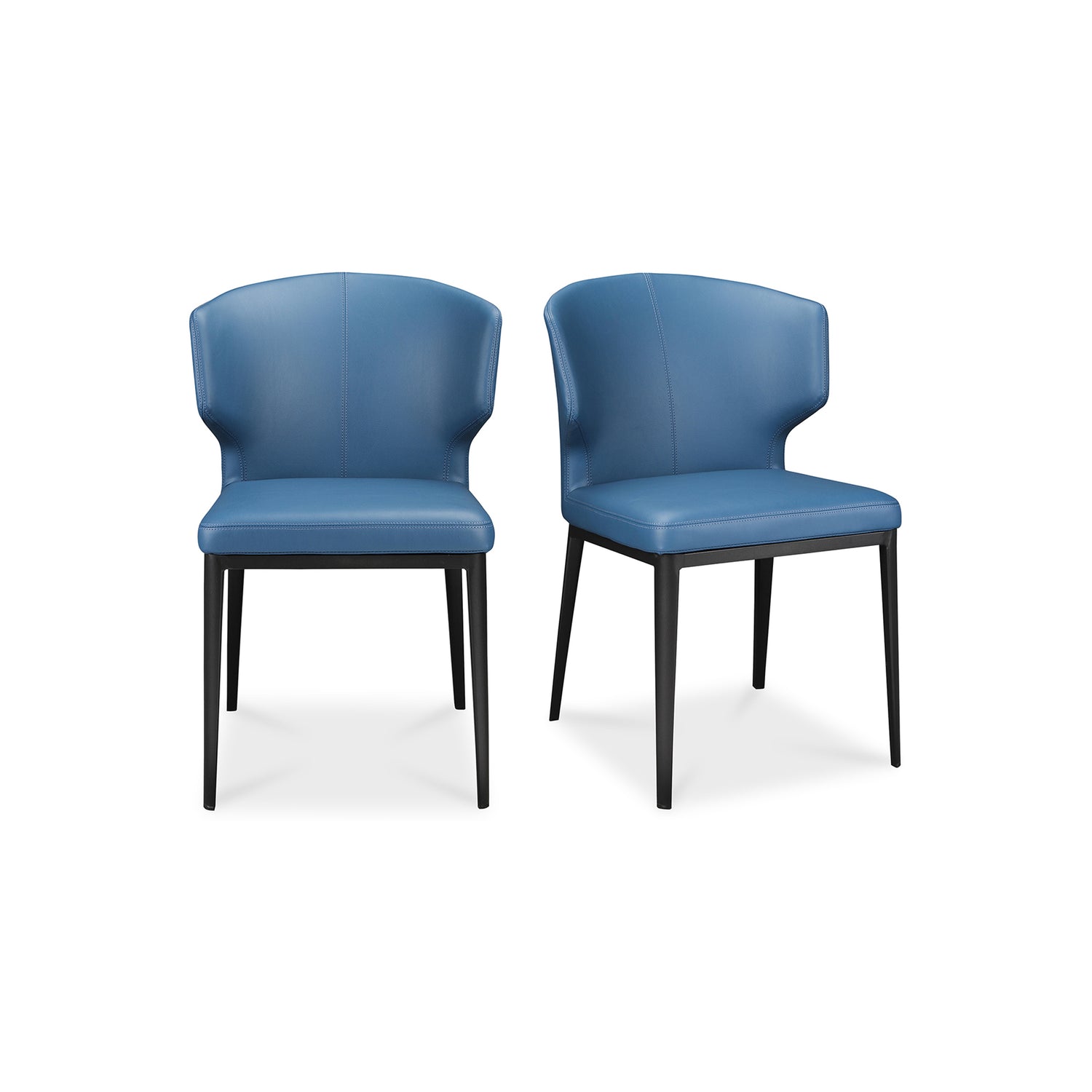 Roge Counter Stool Teal Counter Stools, Blue / Steel Legs