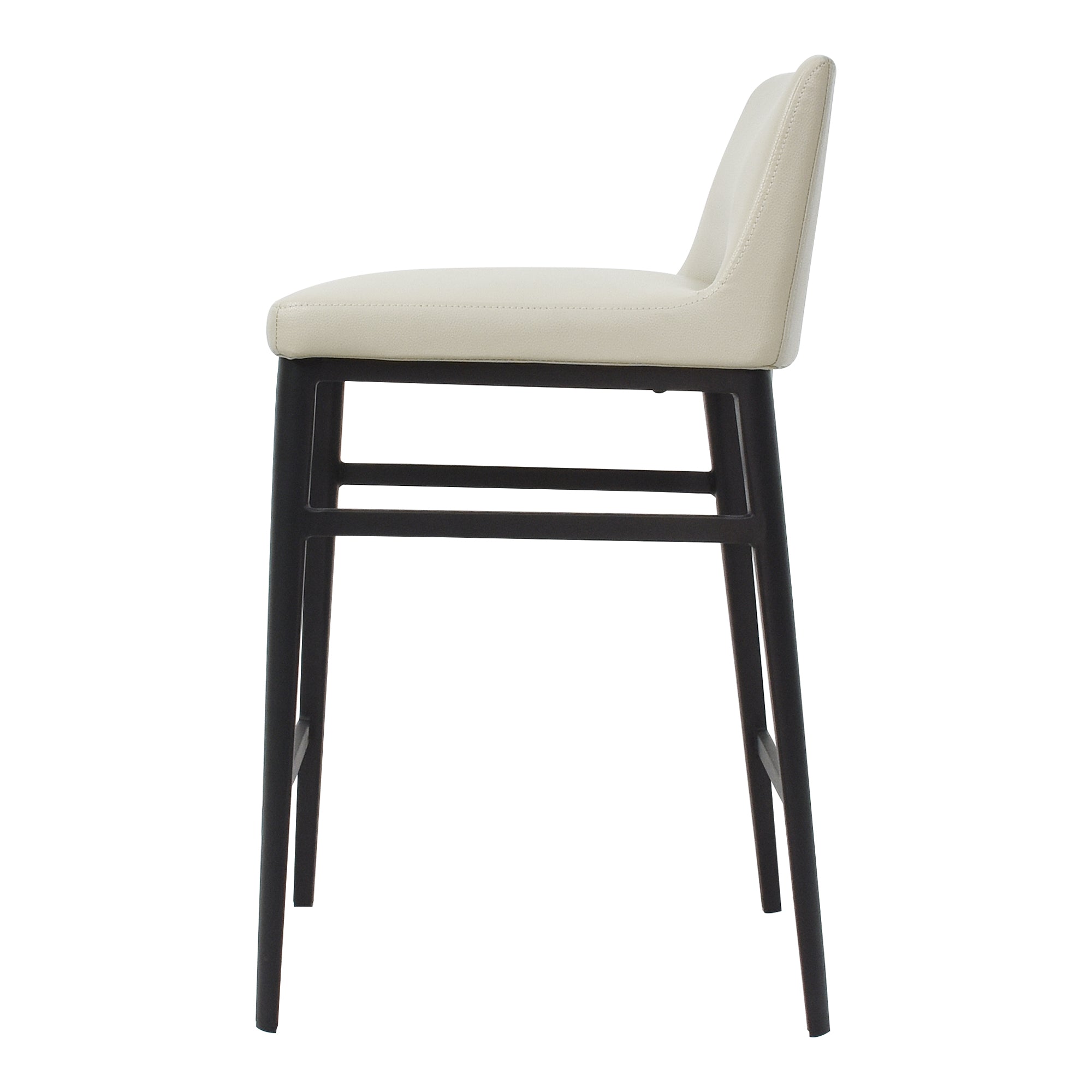 Conor Club Chair Accent Chairs, Black / Iron Frame