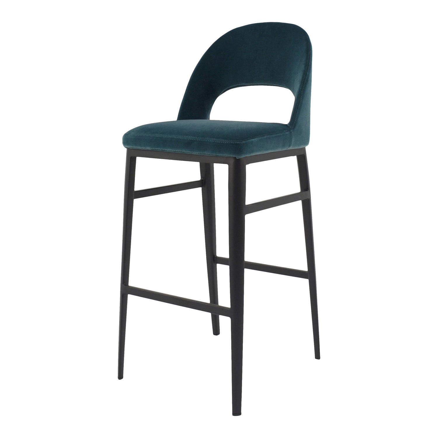 Ruthy Dining Chair Green - Set Of Two Dining Chairs, Green / Steel Legs