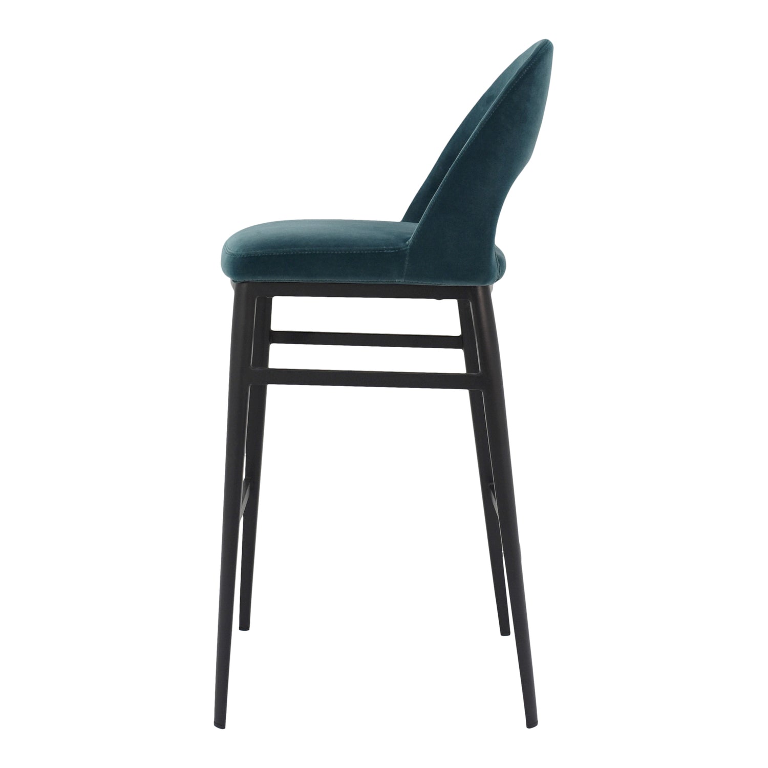 Ruthy Dining Chair Green - Set Of Two Dining Chairs, Green / Steel Legs