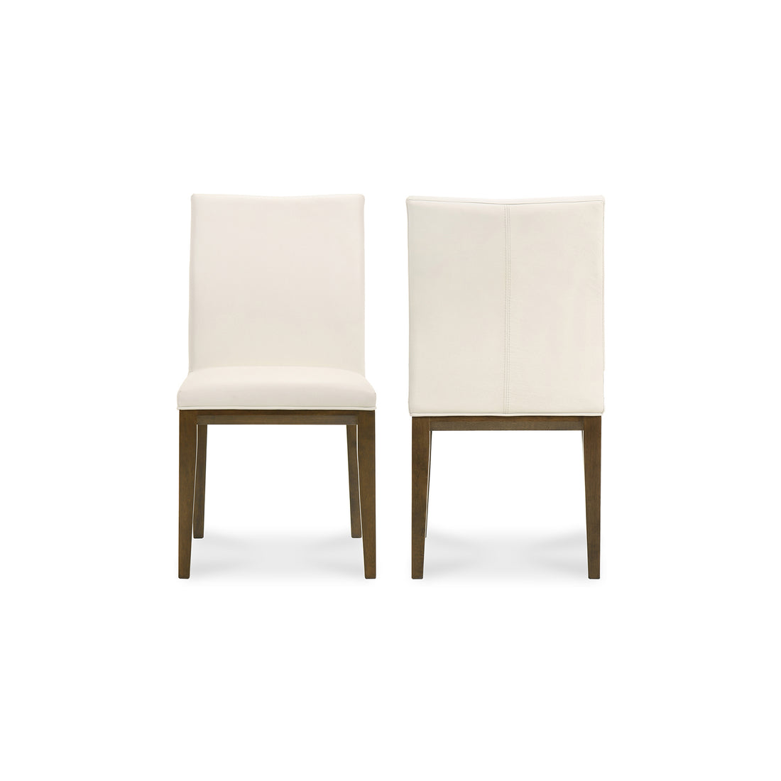 Frank Dining Chair Grey - Set Of Two Dining Chairs, Grey / Solid Rubberwood Frame