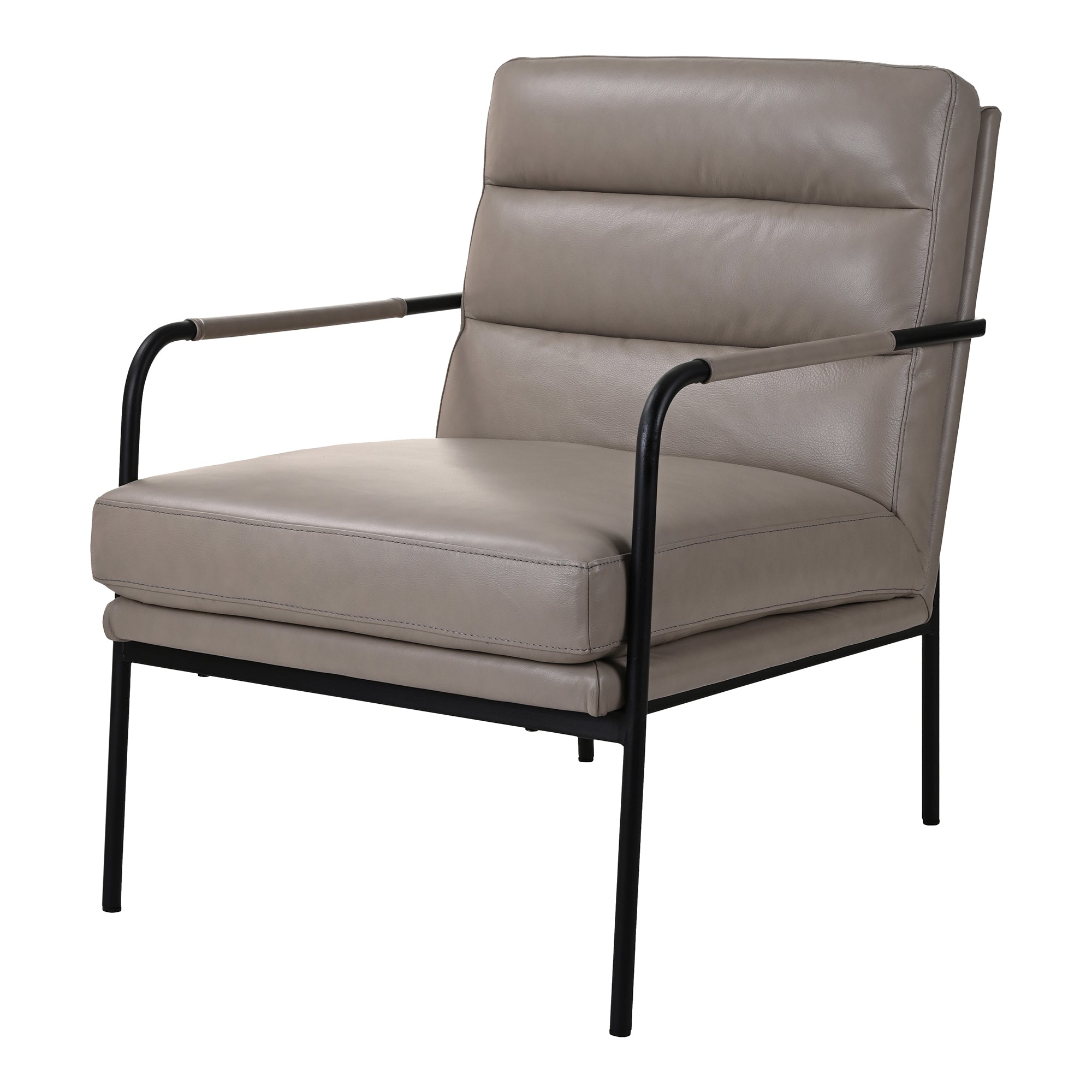 Veronique Chair Raven Black Accent Chairs, Black / Powder-Coated Metal Frame