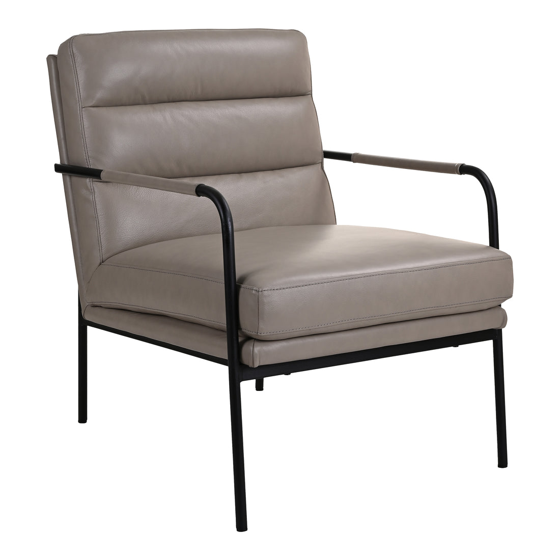 Veronique Chair Raven Black Accent Chairs, Black / Powder-Coated Metal Frame