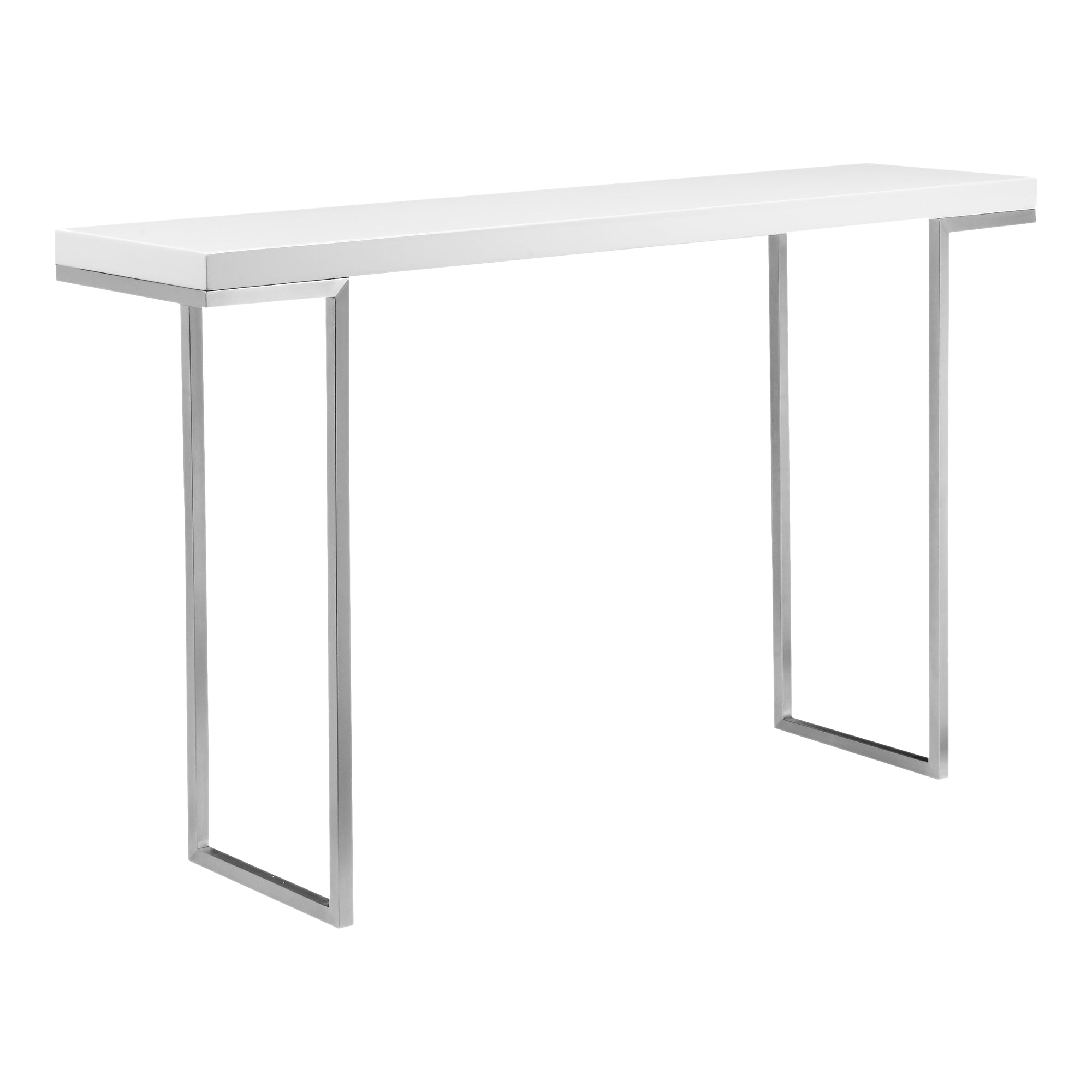 Volt Dining Table Dining Tables, White / Iron Base