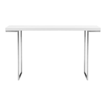 Volt Dining Table Dining Tables, White / Iron Base