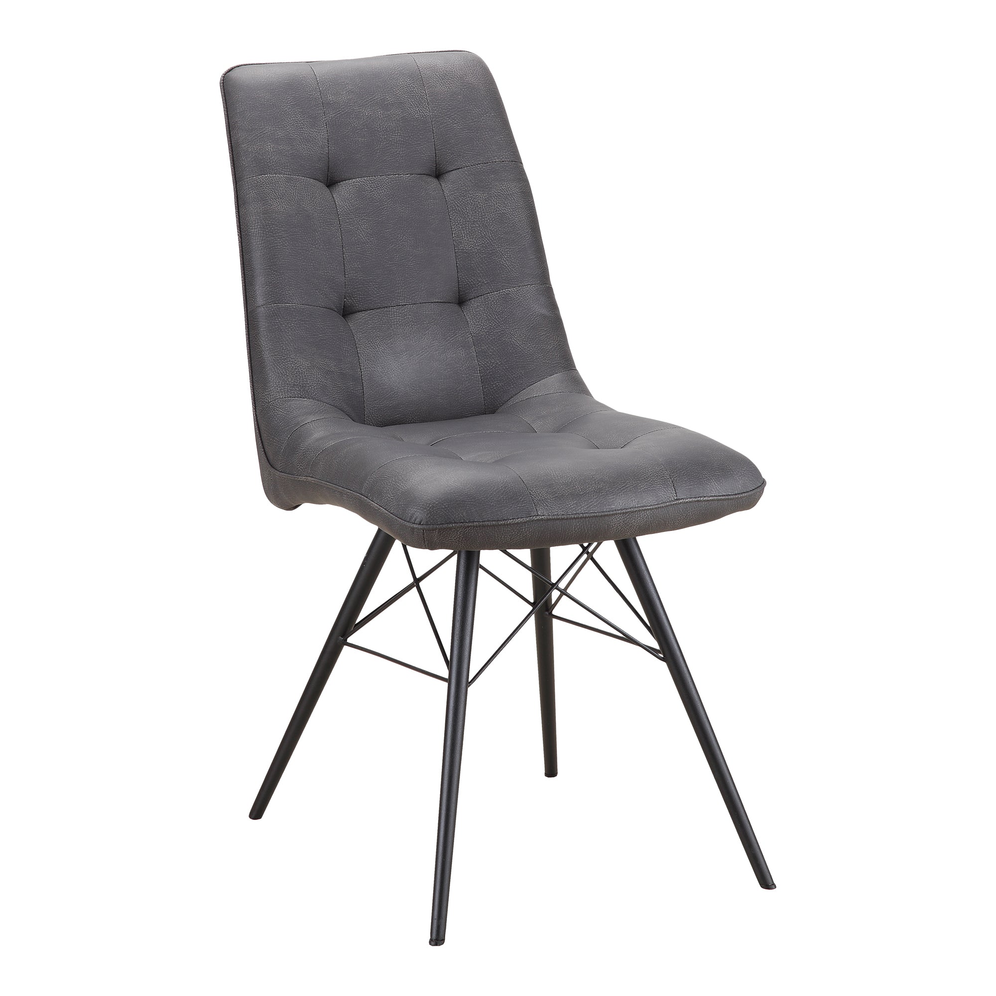 Jennie Dining Chair Black Dining Chairs, Black / Metal Frame