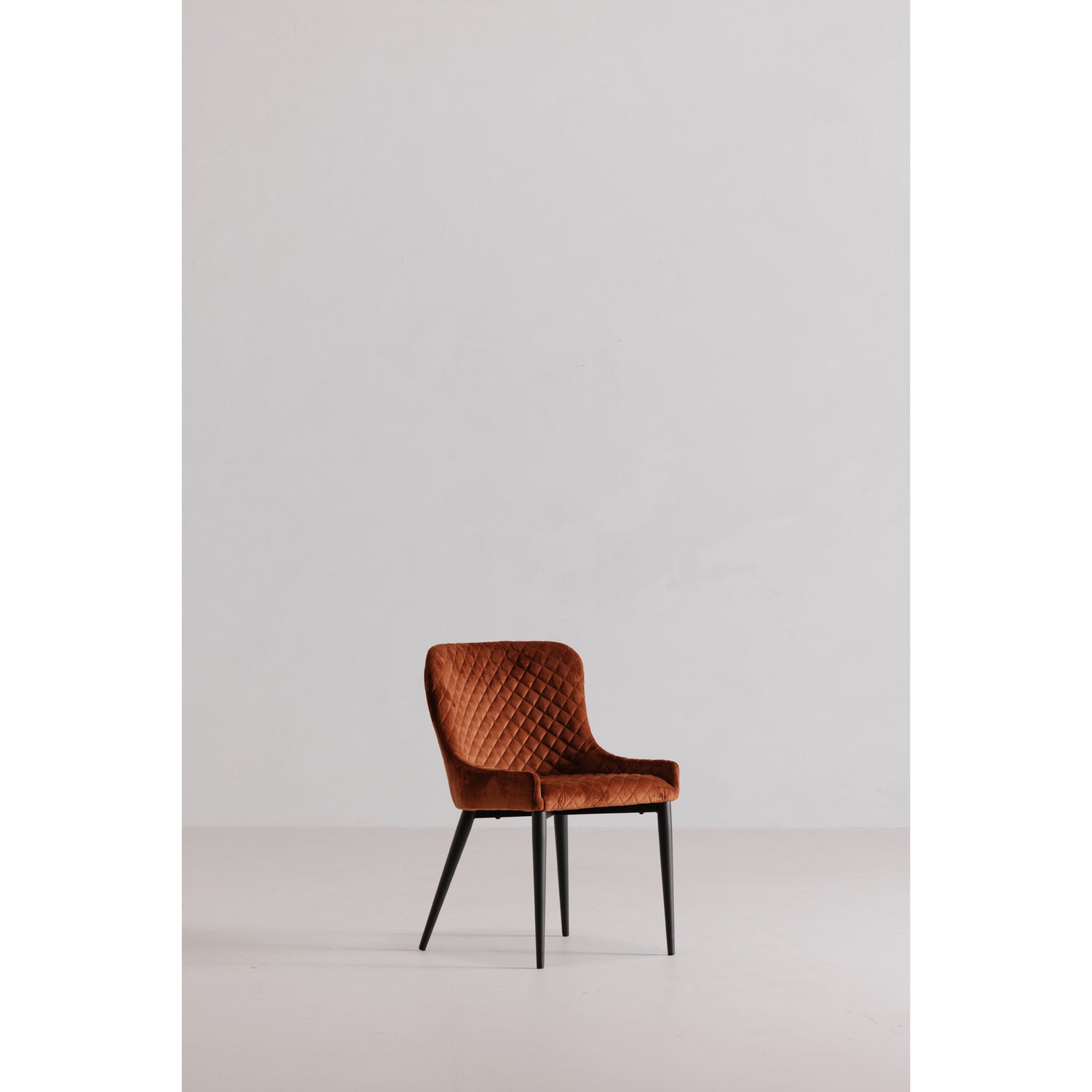 Ella Dining Chair Lght Brown Dining Chairs, Brown / Metal Frame