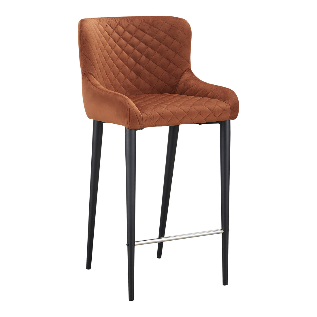 Ella Counter Stool Light Brown Counter Stools, Brown / Metal Frame