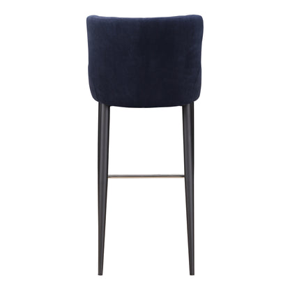 Ella Bar Stool Dark Grey Bar Stools, Grey / Metal Frame