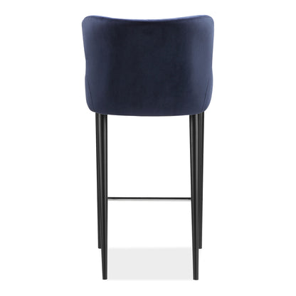 Ella Bar Stool Dark Grey Bar Stools, Grey / Metal Frame