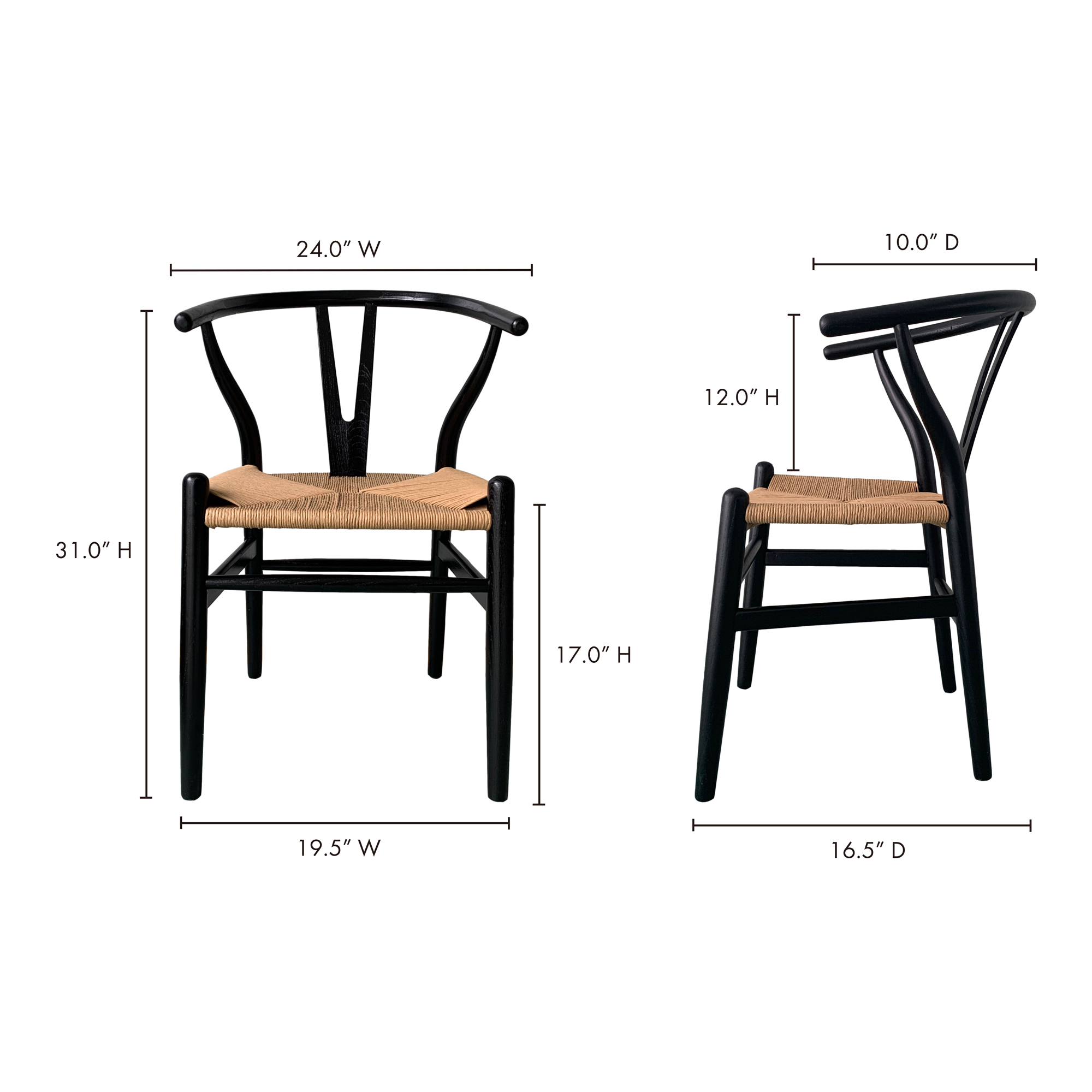 Romi Corner Chair Corner Chairs, White / Solid Wood and MDF Frame