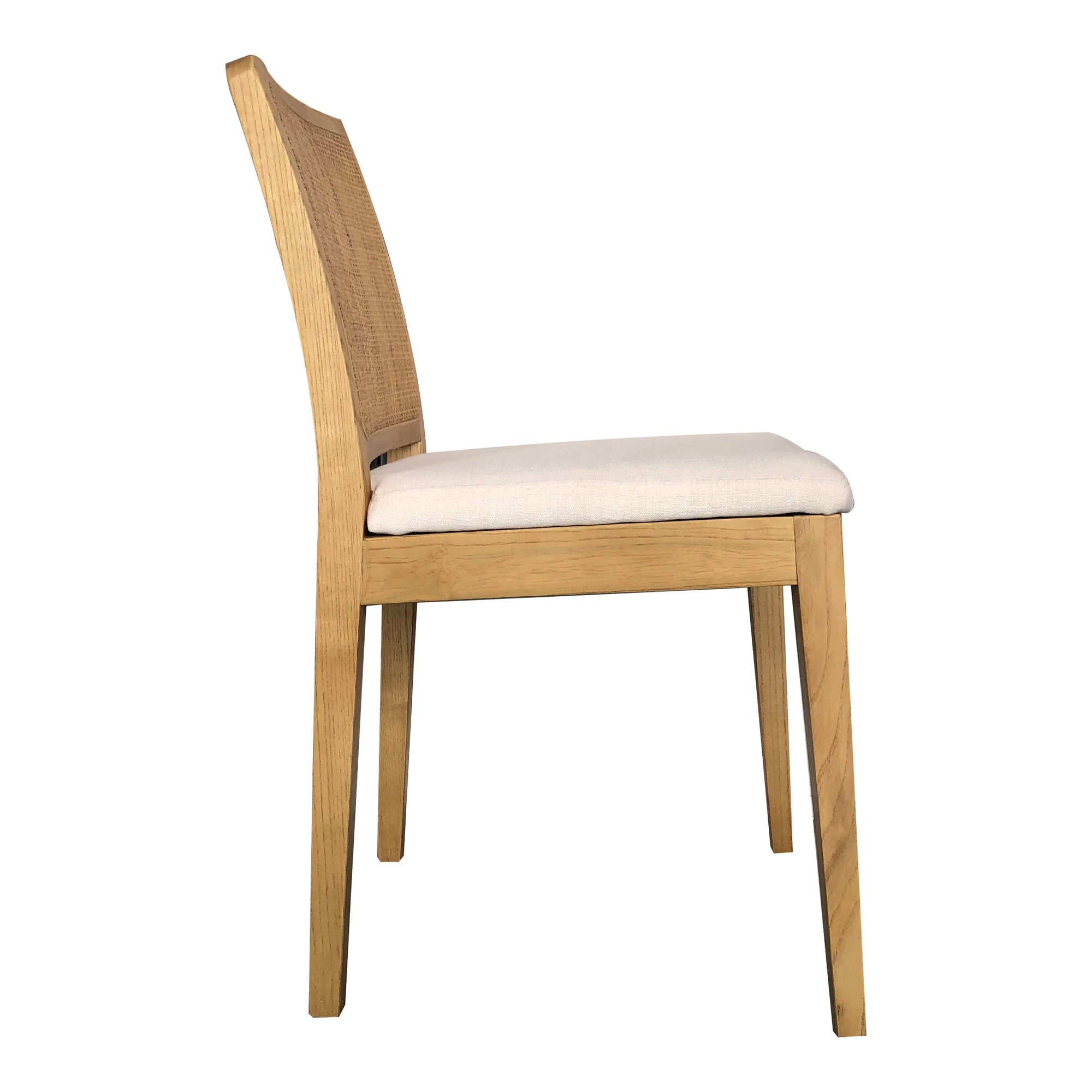 Doug Dining Chair Brown - Set Of Two Dining Chairs, Brown / Powder-Coated Metal Frame