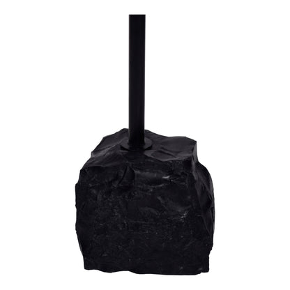 Vos Decorative Vessel Black Vases, Black