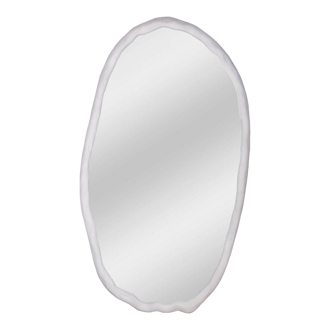 Forge Oval Mirror Black Mirrors, Black / Glass Mirror