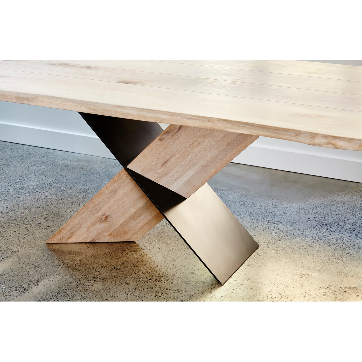 Aristotle Coffee Table Copper Coffee Tables, Brown / Glass