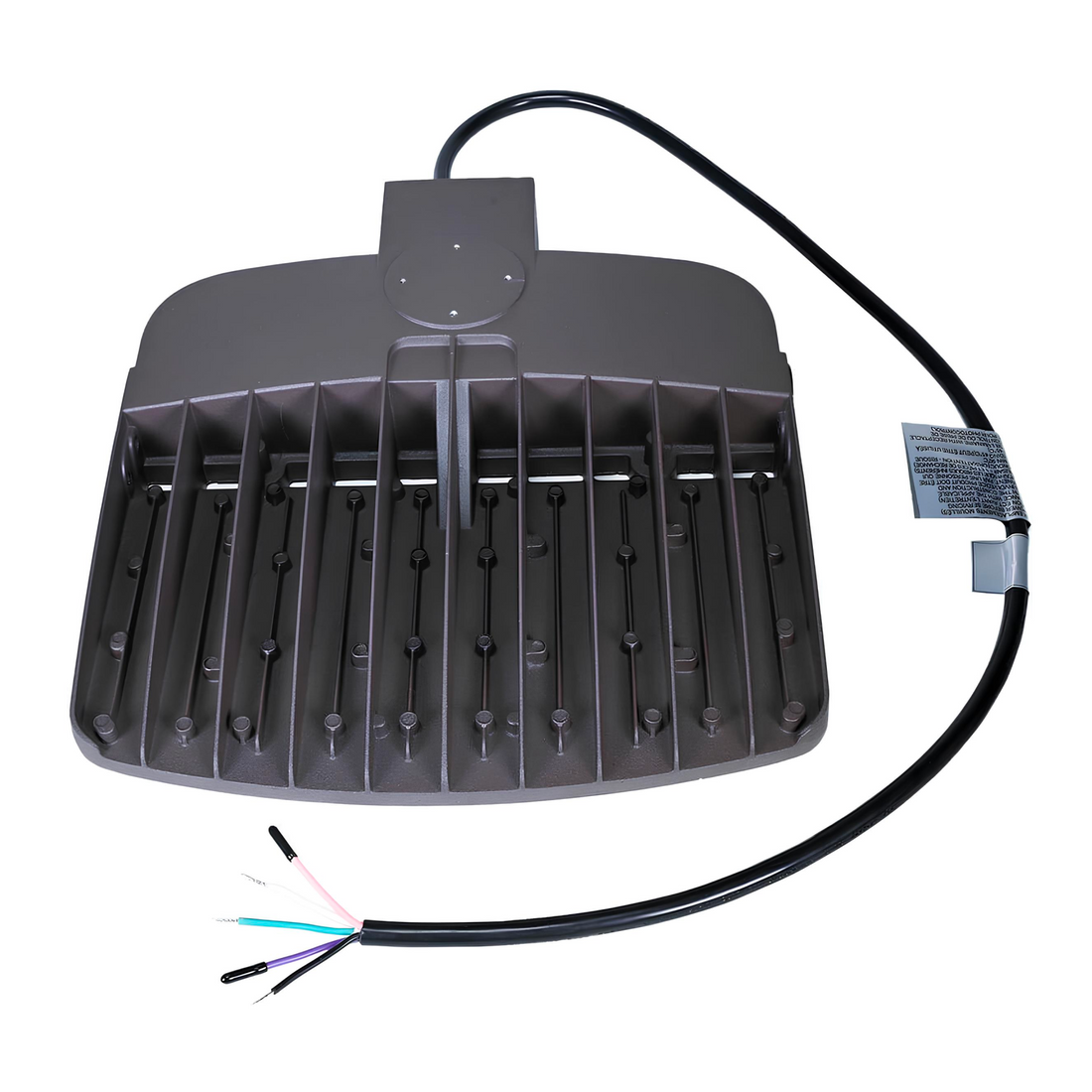 LED Shoebox Light - Slipfitter Mount - 100W/150W Wattage Adjustable - 5000K - 19500Lumens 120-277VAC - 0-10V Dimmable - IP66 - UL Listed - DLC Premium Listed - 5 Years Warranty