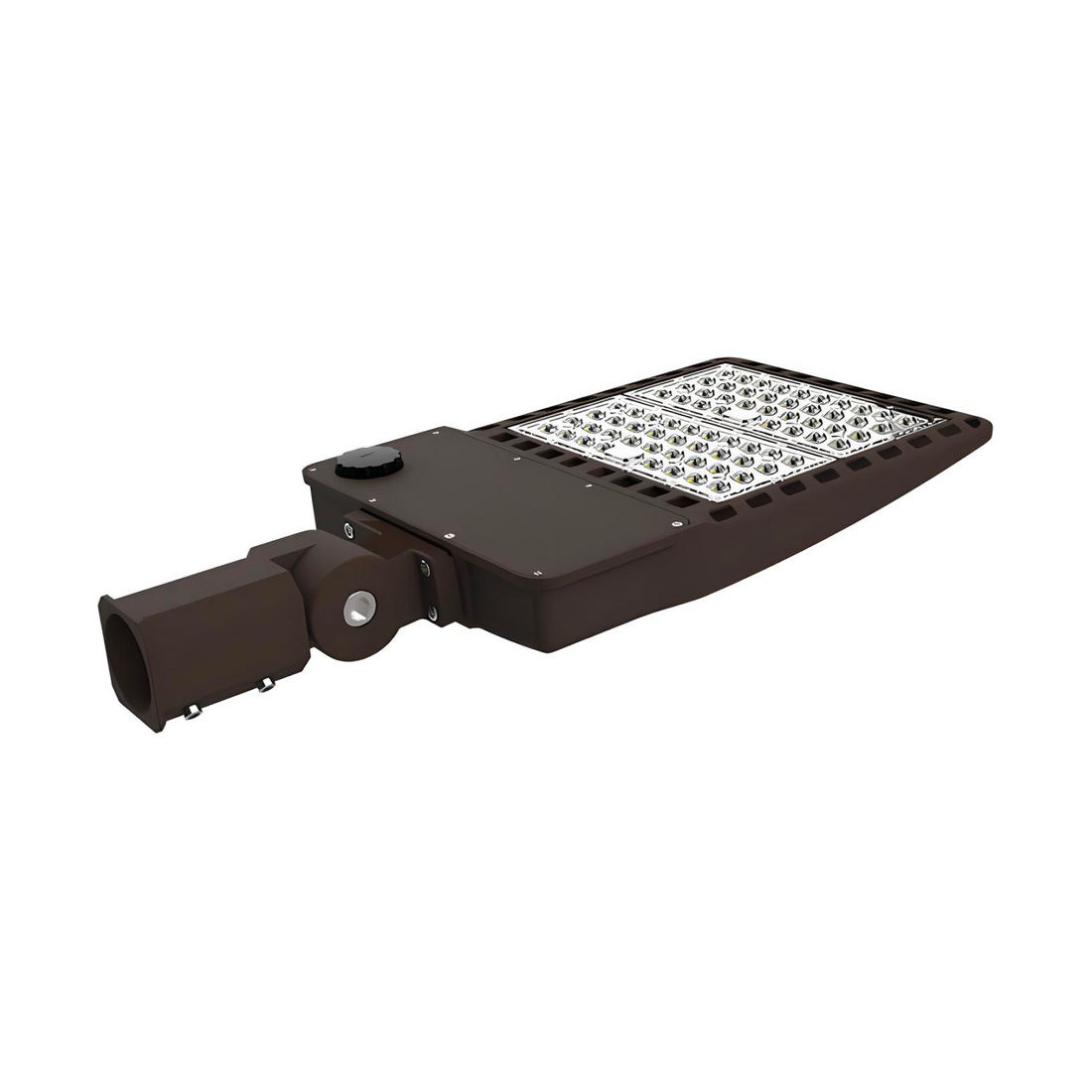 LED Shoebox Light/Area Light - Direct Mount - 100W/150W/200W Wattage Adjustable, 5000K CCT, 0-10V dimmable IP67 Waterproof Rated, 100-347V, 150LM/W, UL, DLC 5.1 Premium