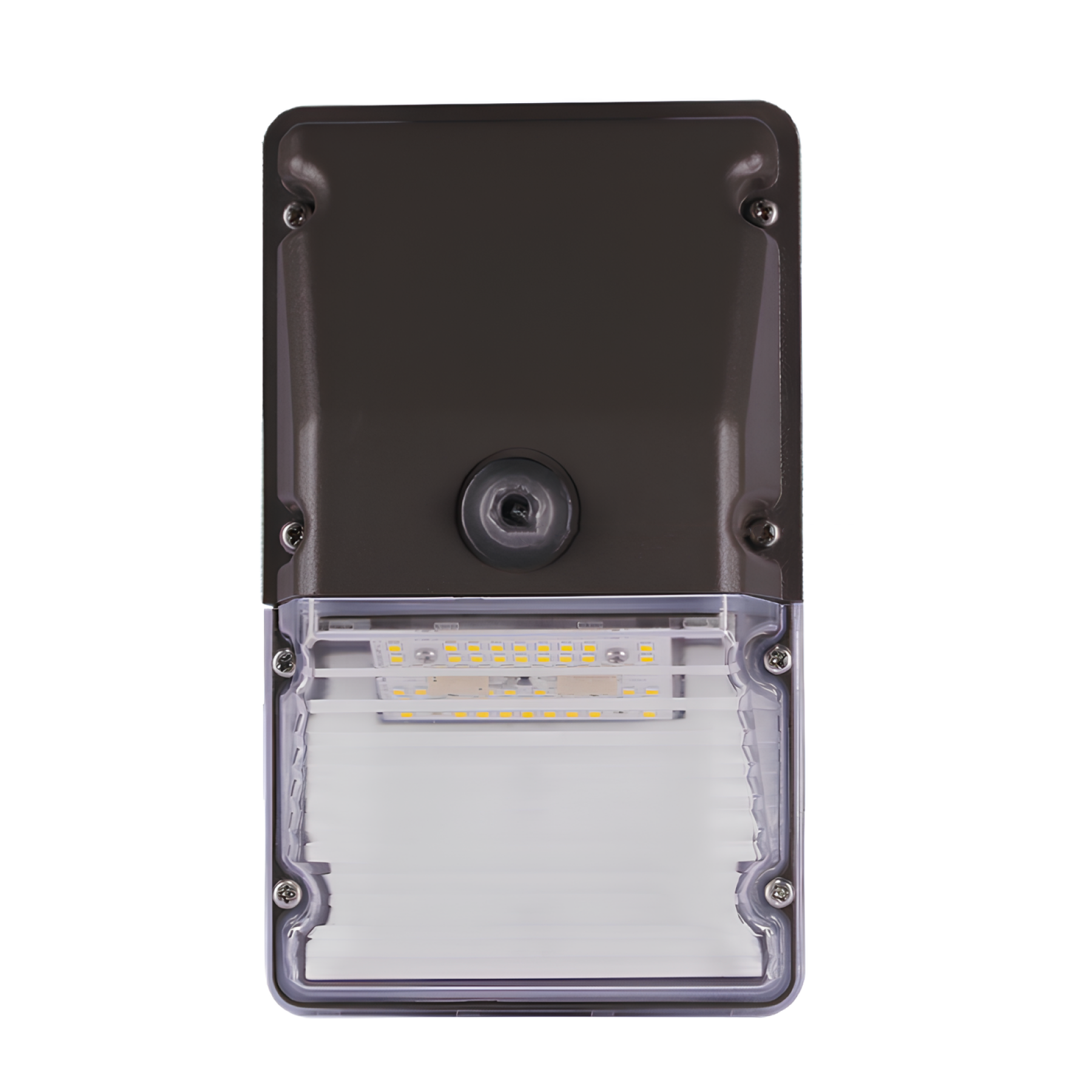 LED Mini Wall Pack Light with Photocell - 10W - 5000K - AC120-277V (Included Photocell)