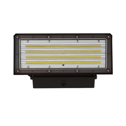 LED Adjustable Wall Pack - 70W - 5000K - 9170 Lumens - AC120-277V 0-10V Dimmable - IP66 - UL Listed - DLC Premium Listed - 5 Years Warranty