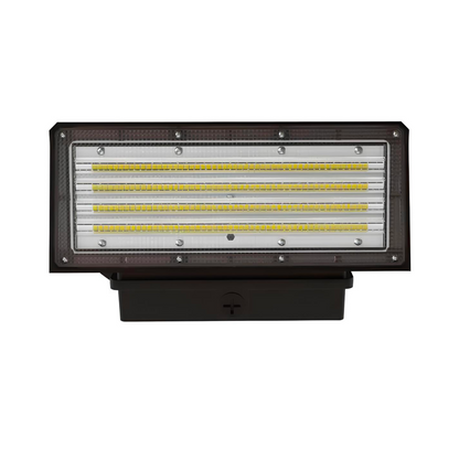 LED Adjustable Wall Pack 100W - 5000K - 13100 Lumens - AC120-277V 0-10V Dimmable - IP66 - UL Listed - DLC Premium Listed - 5 Years Warranty