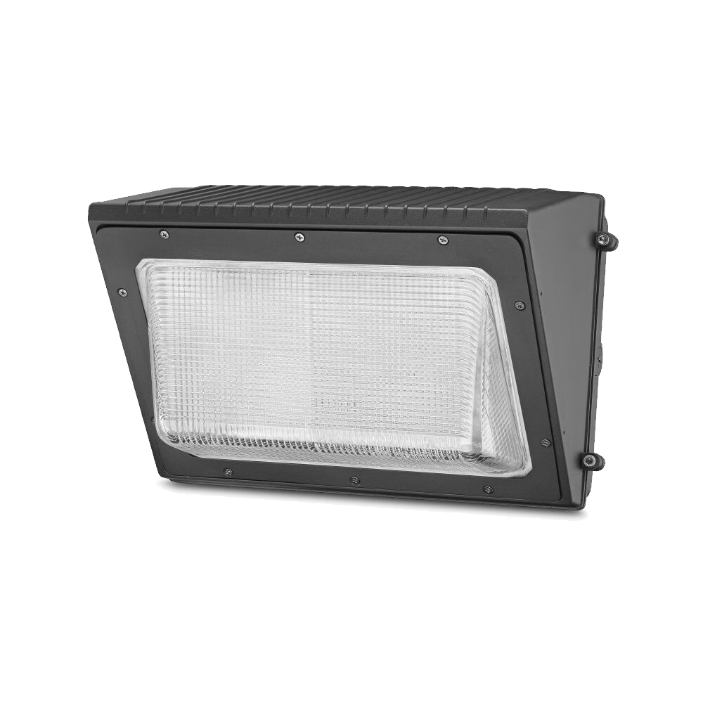 LED Glass Wall Pack Light 50W - 5000K - 6600 Lumens - AC120-277V 0-10V Dimmable - IP66 - UL Listed - DLC Premium Listed - 5 Years Warranty